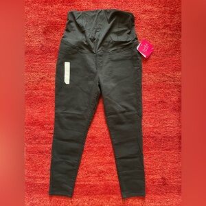 Ingrid & Isabel Black Skinny Maternity Pants